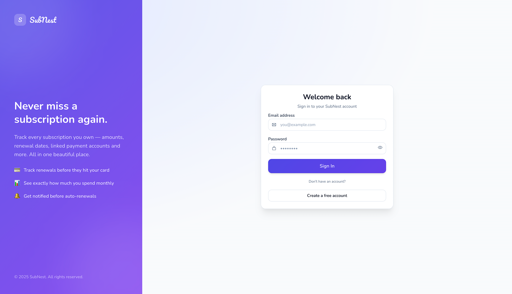 Login